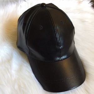 Vegan Leather Bomber Hat